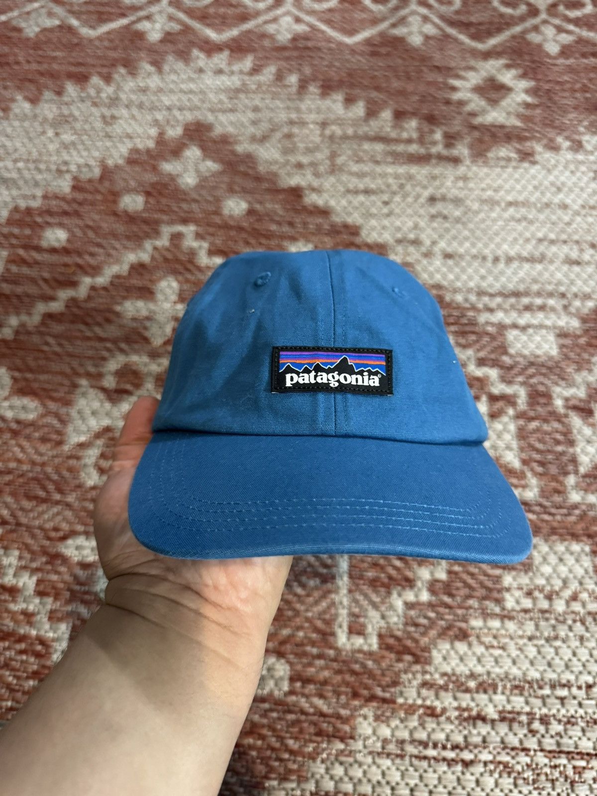 Patagonia Patagonia Bright Blue Strap Back Hiking Trail Size ONE SIZE - 2 Thumbnail