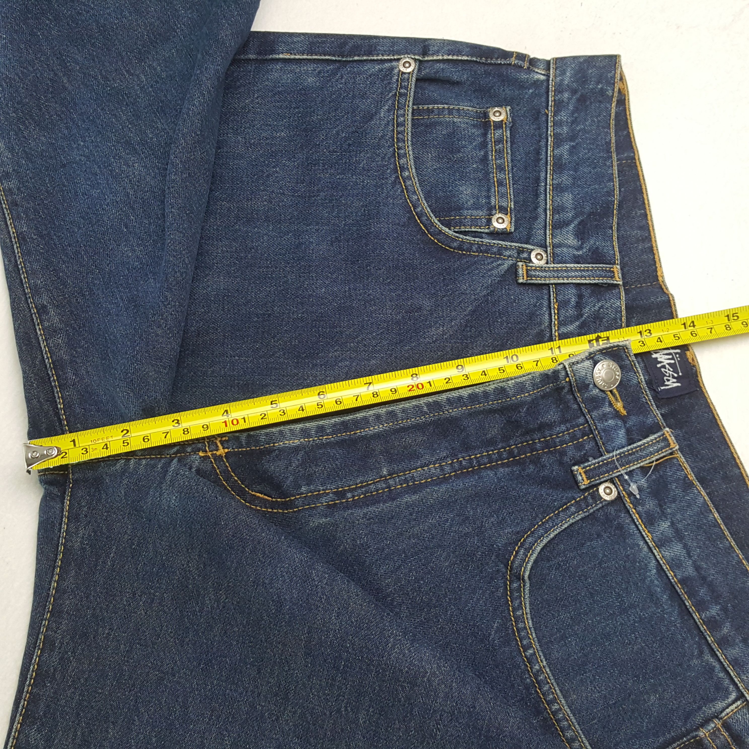 Stussy Stussy Streetwear Skateboard Custom Art Jeans RR18 Size US 29 - 8 Thumbnail