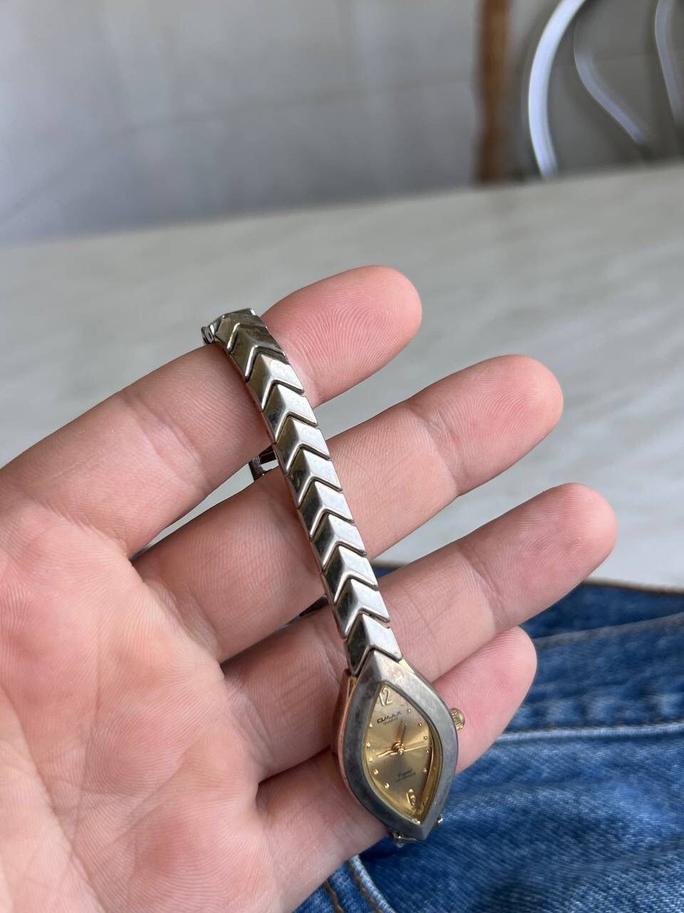 Japanese Brand × Vintage Vintage Watch Steel Silver Chrome Japanese style futuristic Size ONE SIZE - 4 Thumbnail