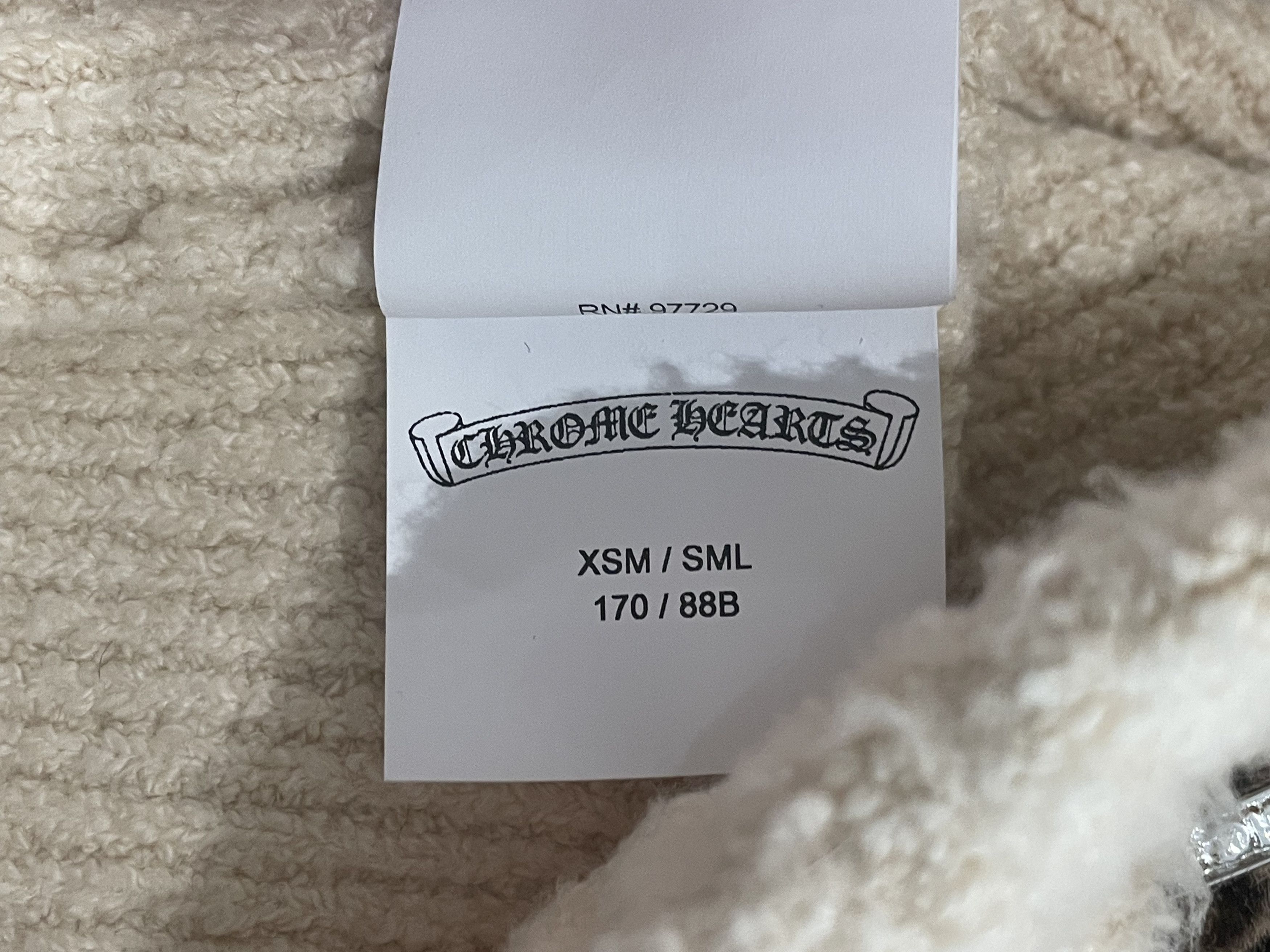 Chrome Hearts Chrome Hearts Leopard Cross Patch Cashmere Pullover Hoodie Size ONE SIZE - 10 Thumbnail