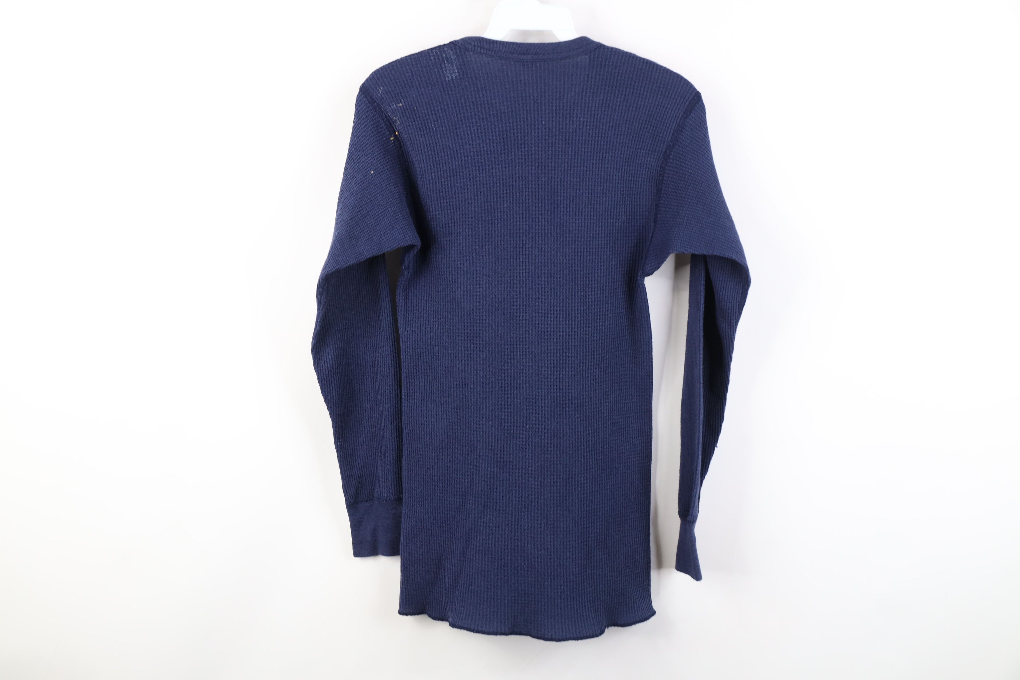 Vintage Vintage 70s Streetwear Waffle Knit Long Sleeve T-Shirt USA Size US M / EU 48-50 / 2 - 9 Thumbnail