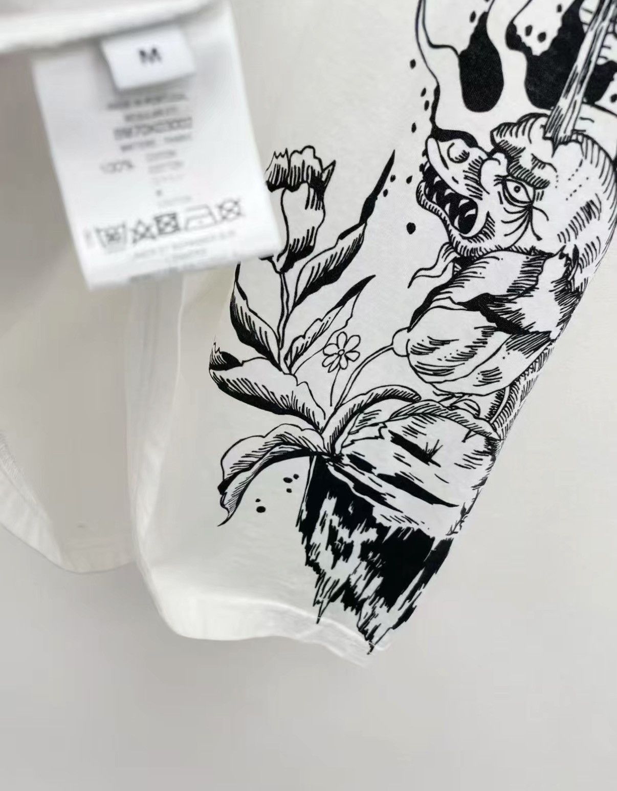 Givenchy GIVENCHY 100% Cotton Short Sleeve T-shirt J30 Size US M / EU 48-50 / 2 - 8 Thumbnail