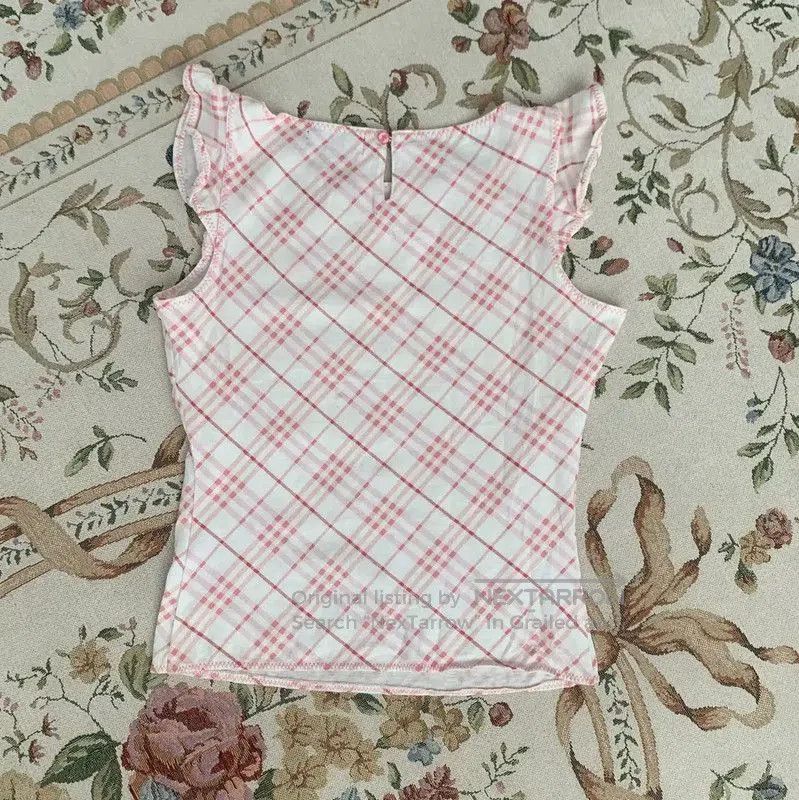 Burberry Burberry Pink Cotton Women's T-Shirt Size M. Size M / US 6-8 / IT 42-44 - 4 Thumbnail
