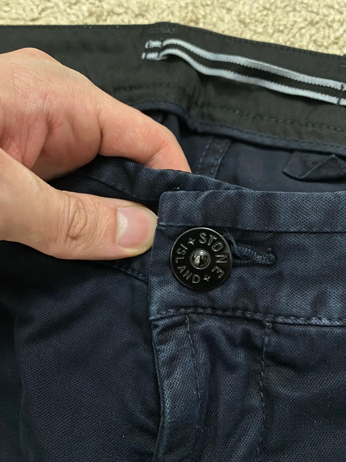 Stone Island Stone Island Navy Cargo Pants Size US 32 / EU 48 - 4 Thumbnail