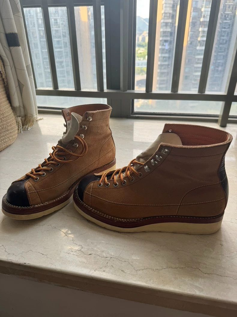 The Real McCoy's The Real Mccoys Short face work boots, JOE-MOCCY Monkey boo Size US 8 / EU 41 - 3 Thumbnail