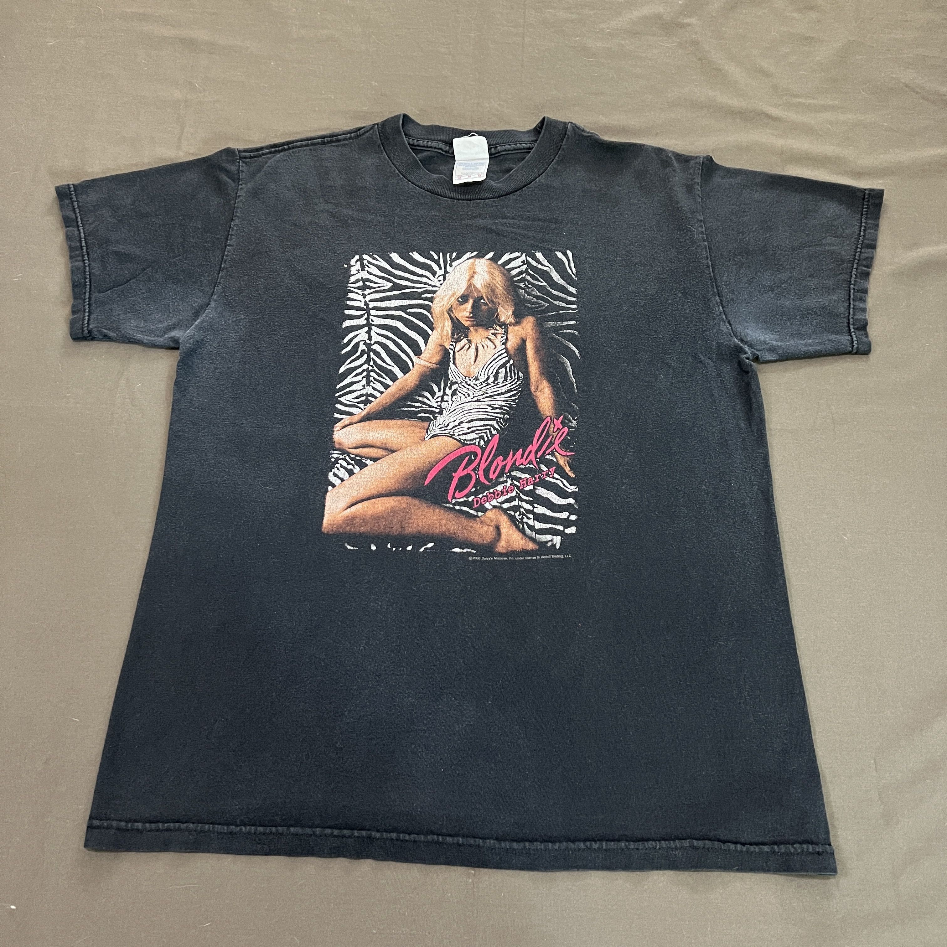 Band Tees × Seditionaries × Vintage Vintage Blondie Debbie Harry Promo Tee Faded Punk New wave Size US M / EU 48-50 / 2 - 4 Thumbnail