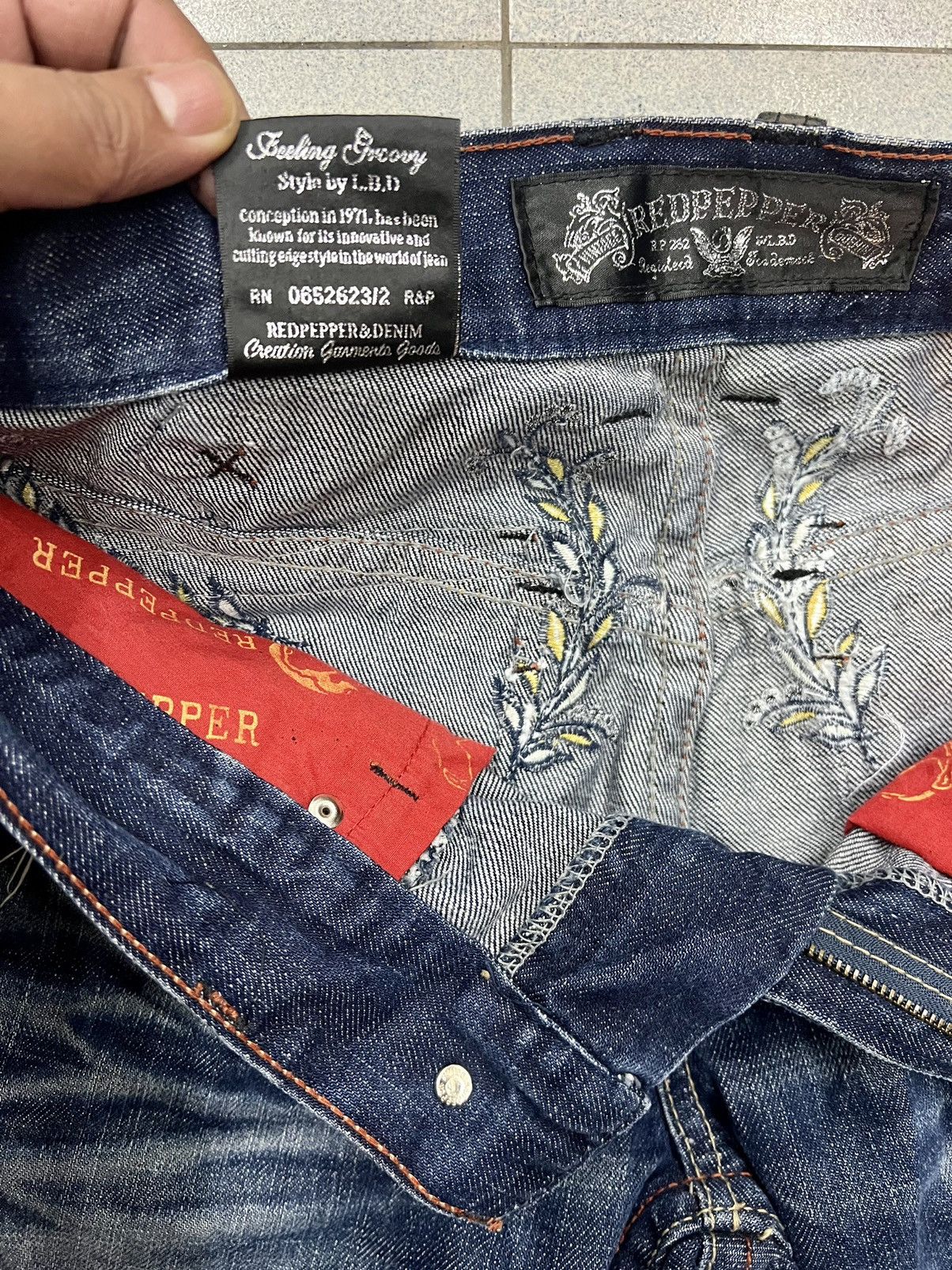 Hysteric Glamour Redpepper Seditionaries Distressed Jeans Size US 32 / EU 48 - 9 Thumbnail