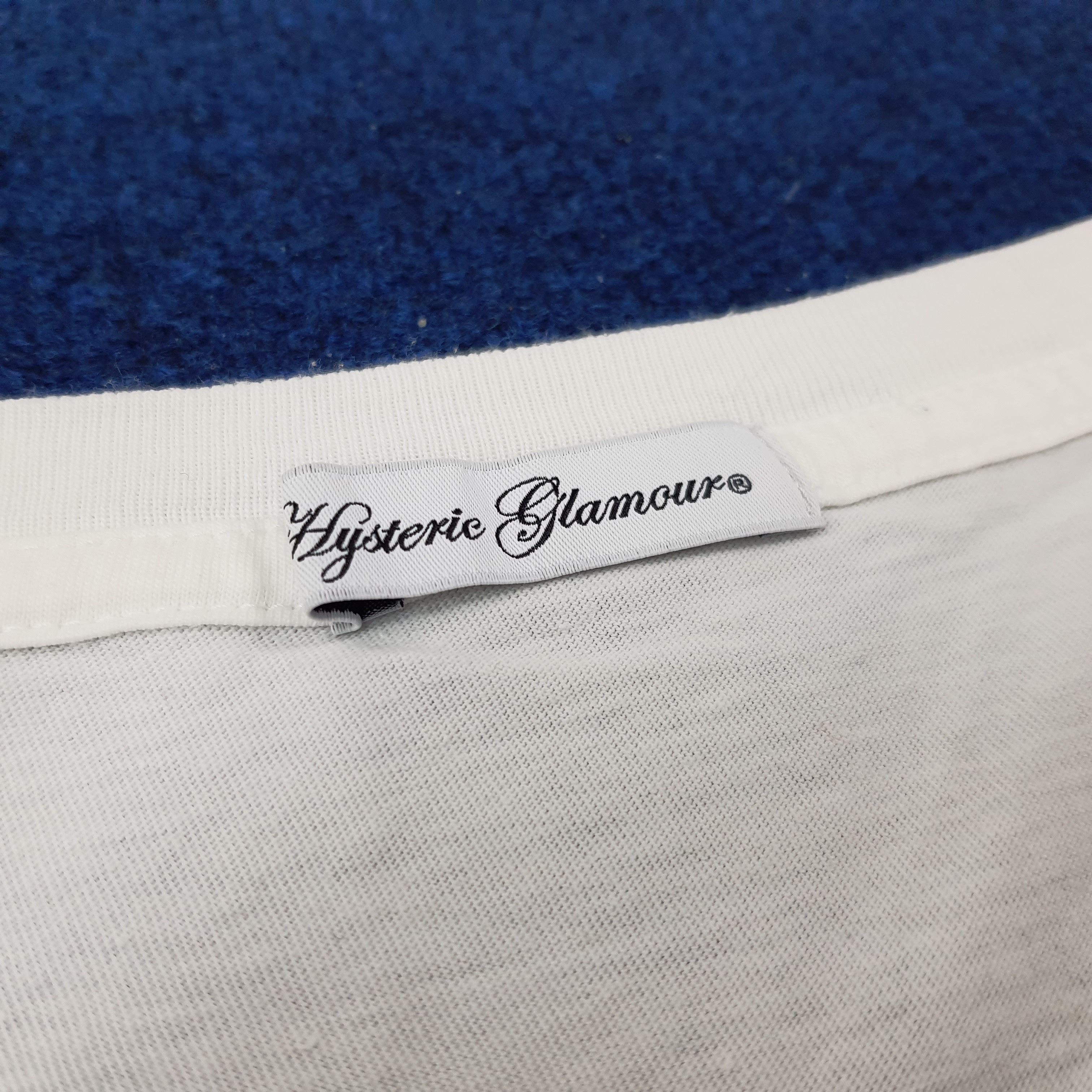 Hysteric Glamour × Japanese Brand × Vintage Vintage Hysteric Glamour Japan Custom Logo Tshirt C219N49 Size S / US 4 / IT 40 - 5 Thumbnail