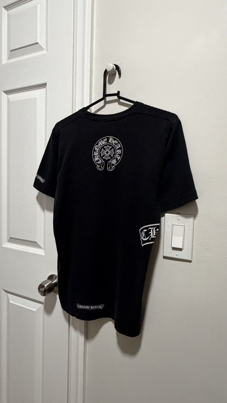 Chrome Hearts Chrome Hearts T-Bar Logo Tee Size US S / EU 44-46 / 1 - 2 Thumbnail