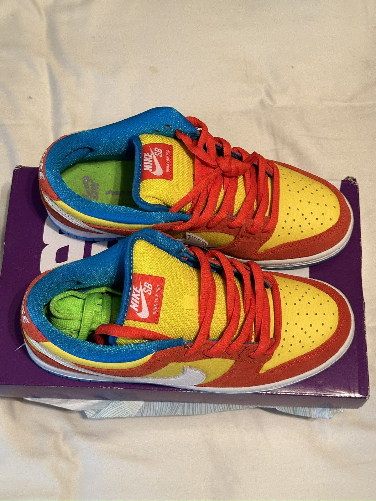 Nike Nike sb dunks bart Simpson Size US 8 / EU 41 - 8 Thumbnail