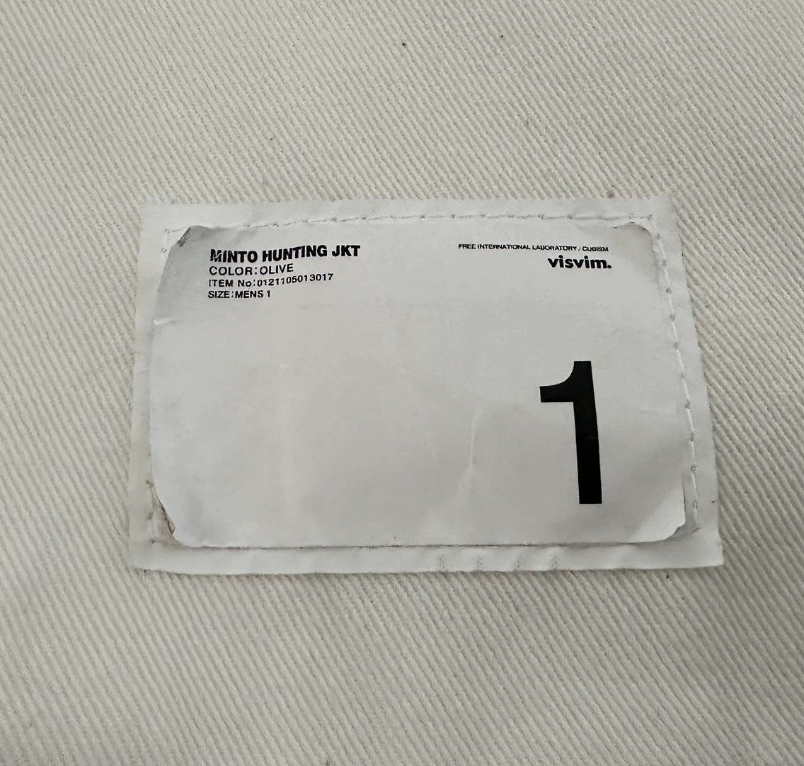 Visvim VISVIM MINTO Hunting JKT New 1 SP Cotton Nylon Blend Sale Size US S / EU 44-46 / 1 - 5 Thumbnail