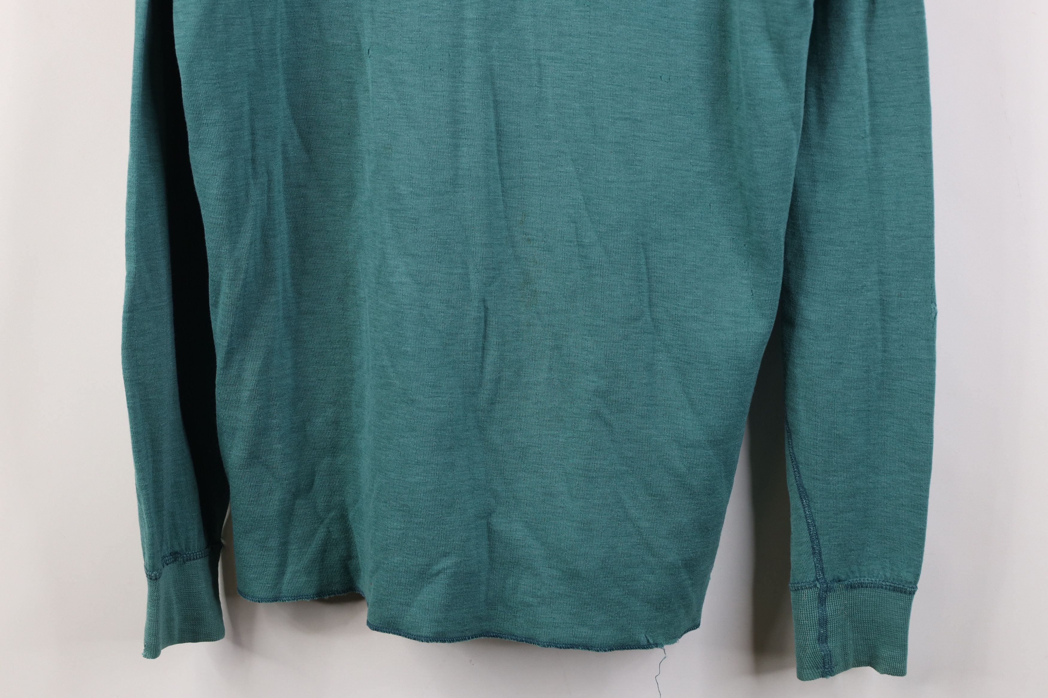 L.L. Bean Vintage 70s 80s LL Bean River Drivers Henley T-Shirt US Size US L / EU 52-54 / 3 - 3 Thumbnail