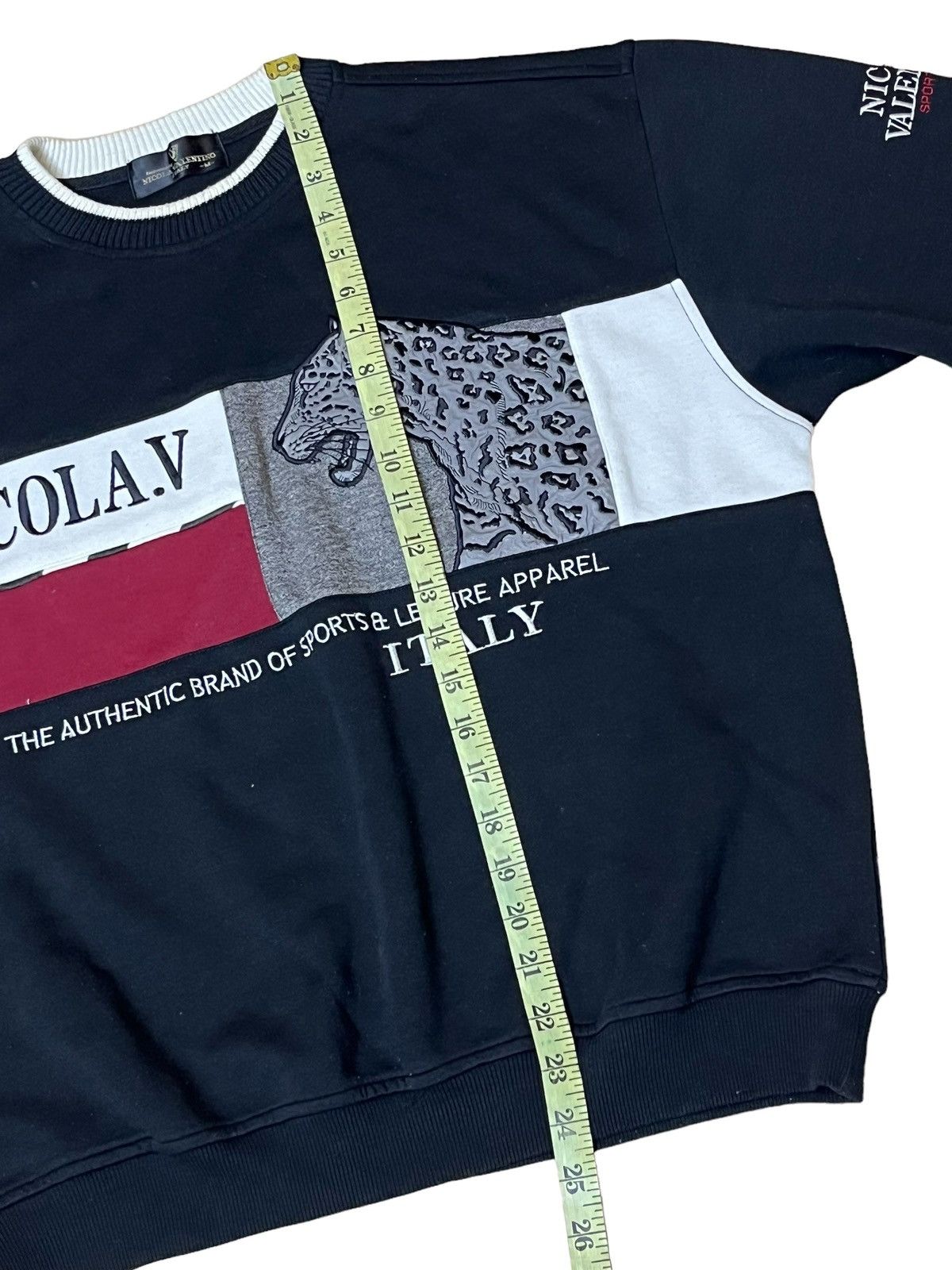 Valentino VINTAGE NICOLA VALENTINO ITALY EMBROIDERY SWEATSHIRT Size US M / EU 48-50 / 2 - 9 Thumbnail