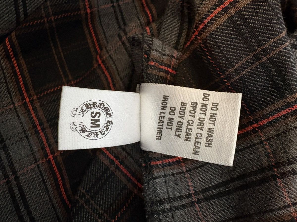 Chrome Hearts Chrome Hearts Leather Patch Flannel Size US S / EU 44-46 / 1 - 9 Thumbnail