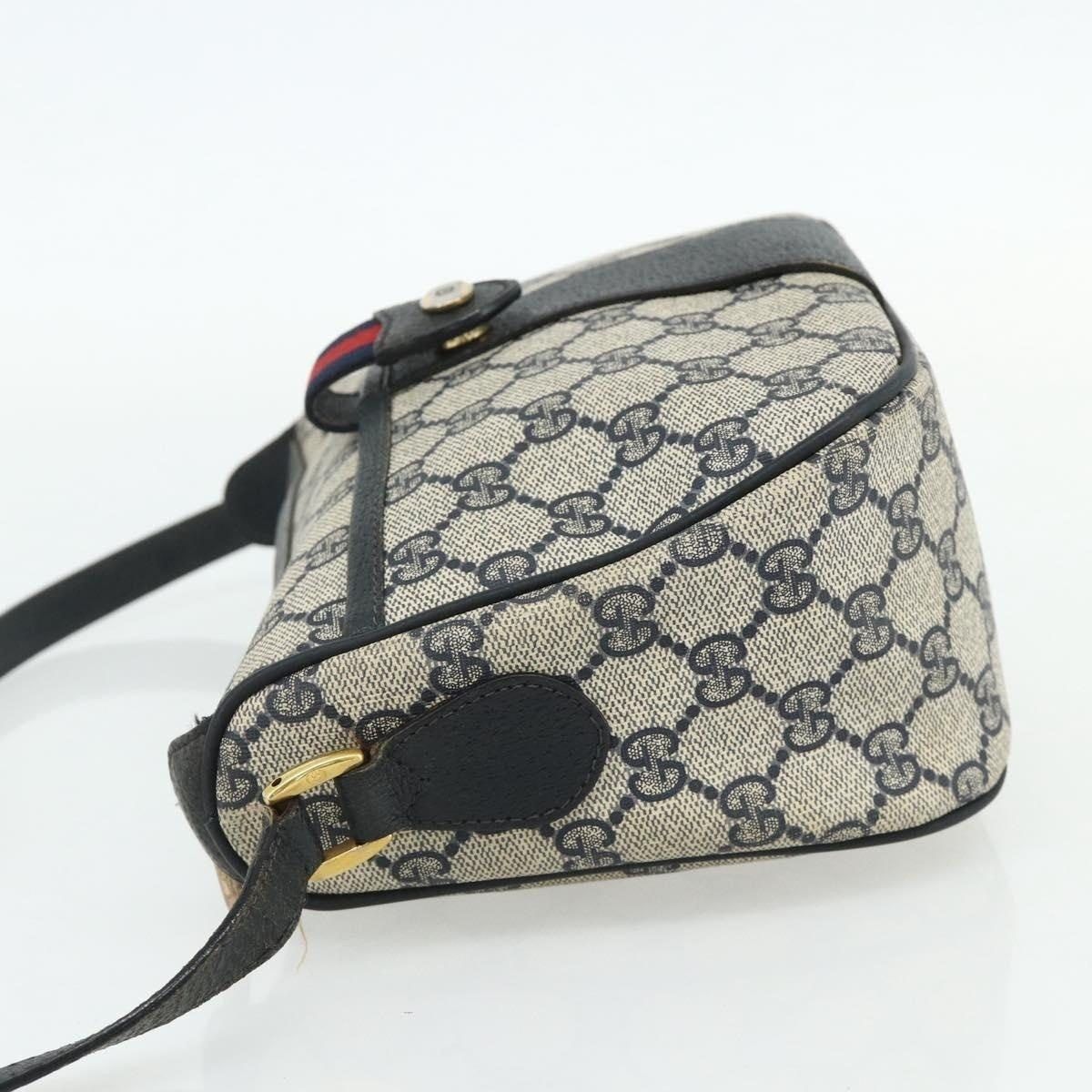 Gucci Gucci GG Supreme Web Shoulder Bag 89 Blue Size ONE SIZE - 3 Thumbnail