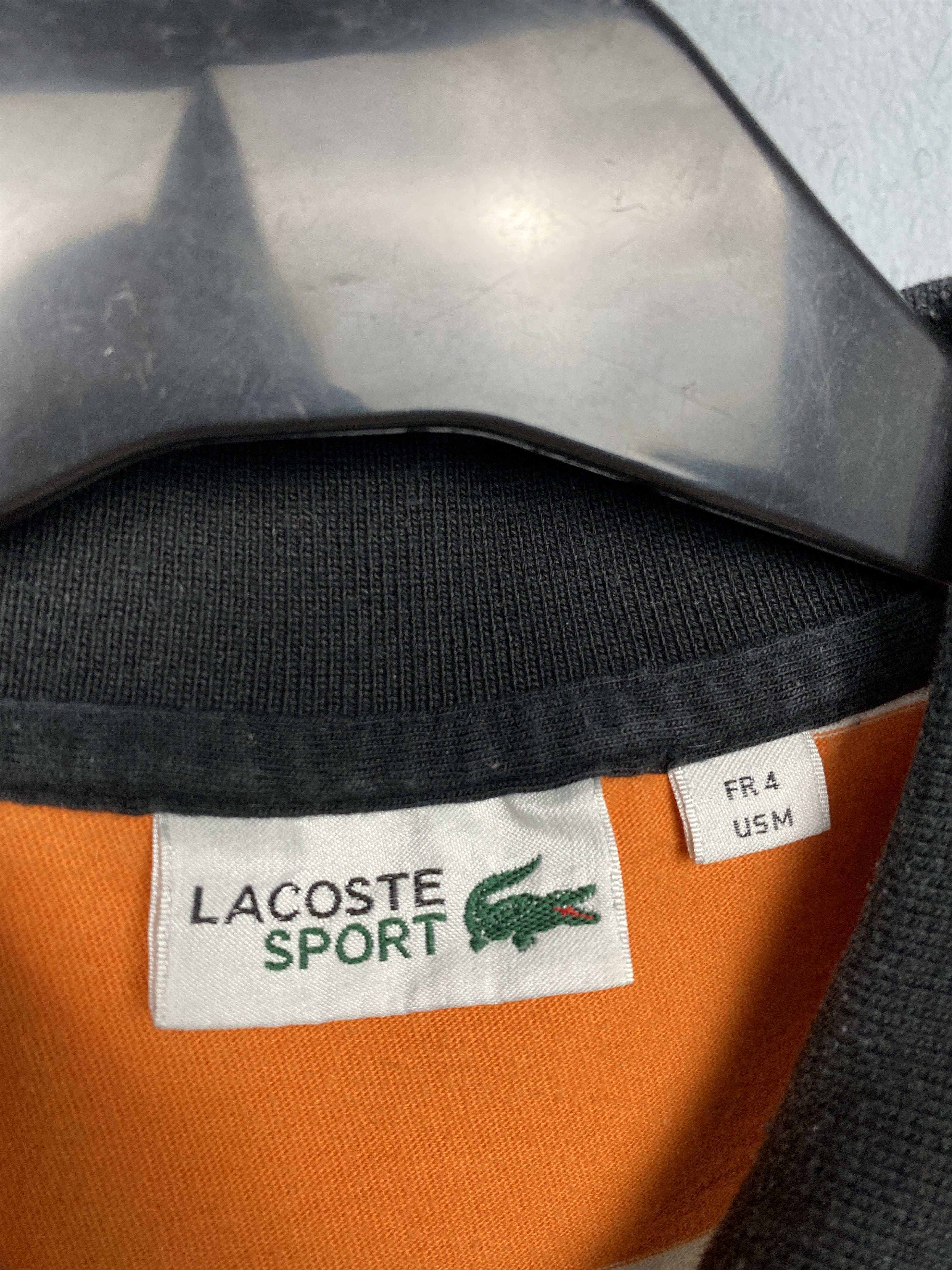 Lacoste Lacoste Sport Mens Striped Polo Shirt Size 4 M Size US M / EU 48-50 / 2 - 4 Thumbnail