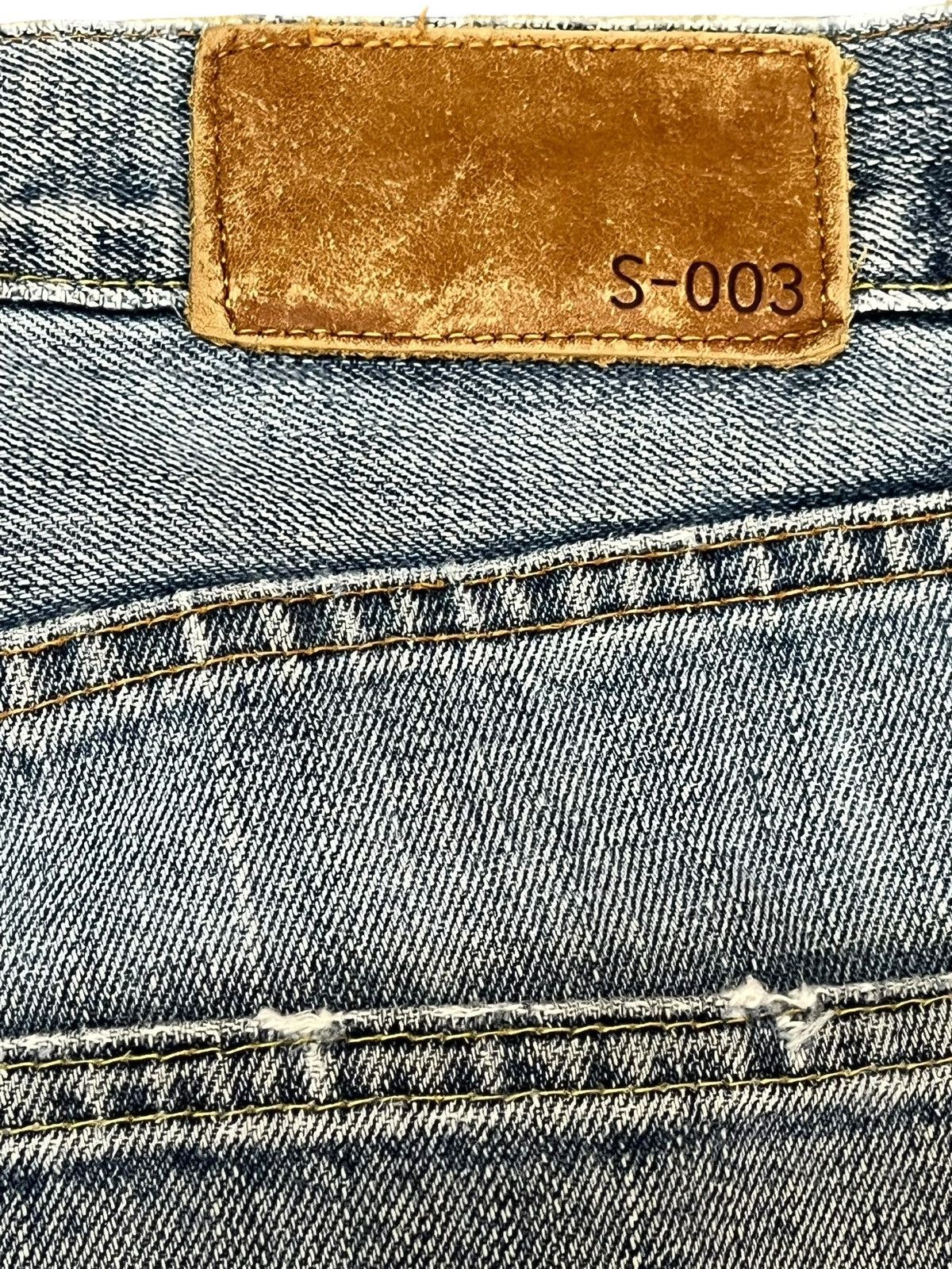 Jun Takahashi × Uniqlo Vintage Uniqlo S-003 Baggy Distressed Denim Size US 36 / EU 52 - 7 Thumbnail