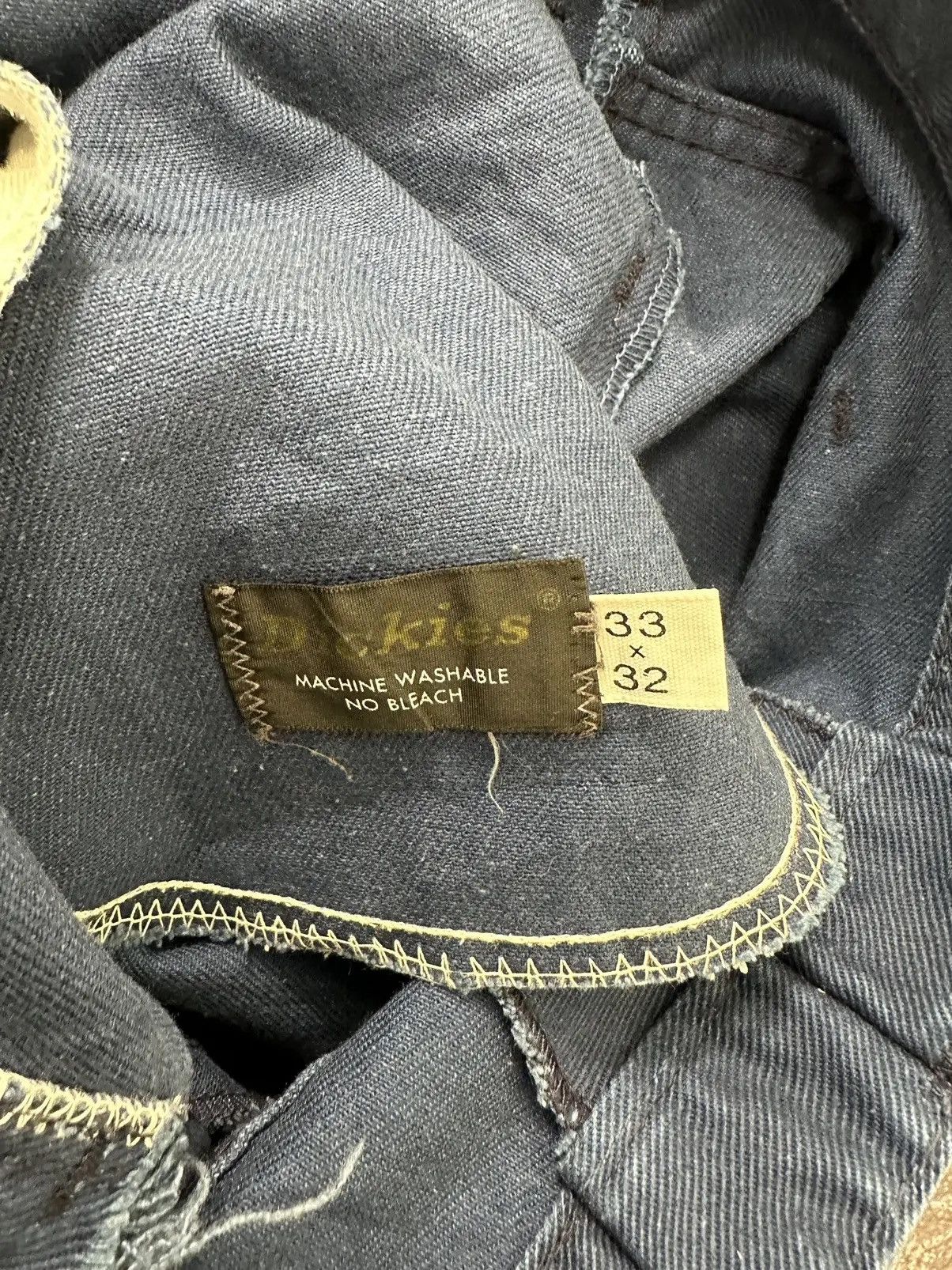 Dickies × Vintage Vintage 90s Dickies American Blue Work Hype Flared Jeans Size US 33 - 6 Thumbnail