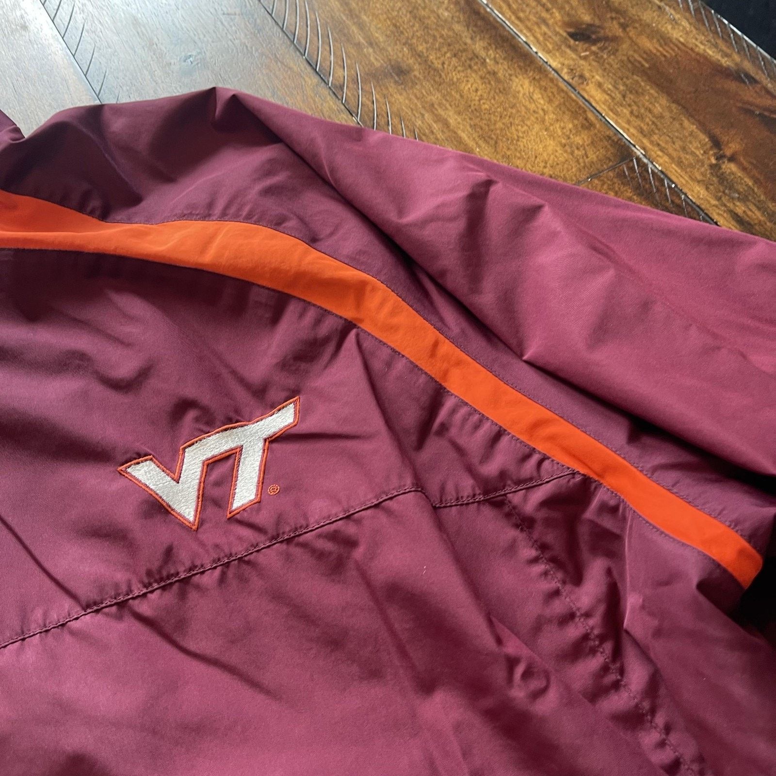 Nike Virginia Tech Hokies Jacket 2XL Maroon Nike ClimaFit VT XXL Size US XXL / EU 58 / 5 - 5 Thumbnail