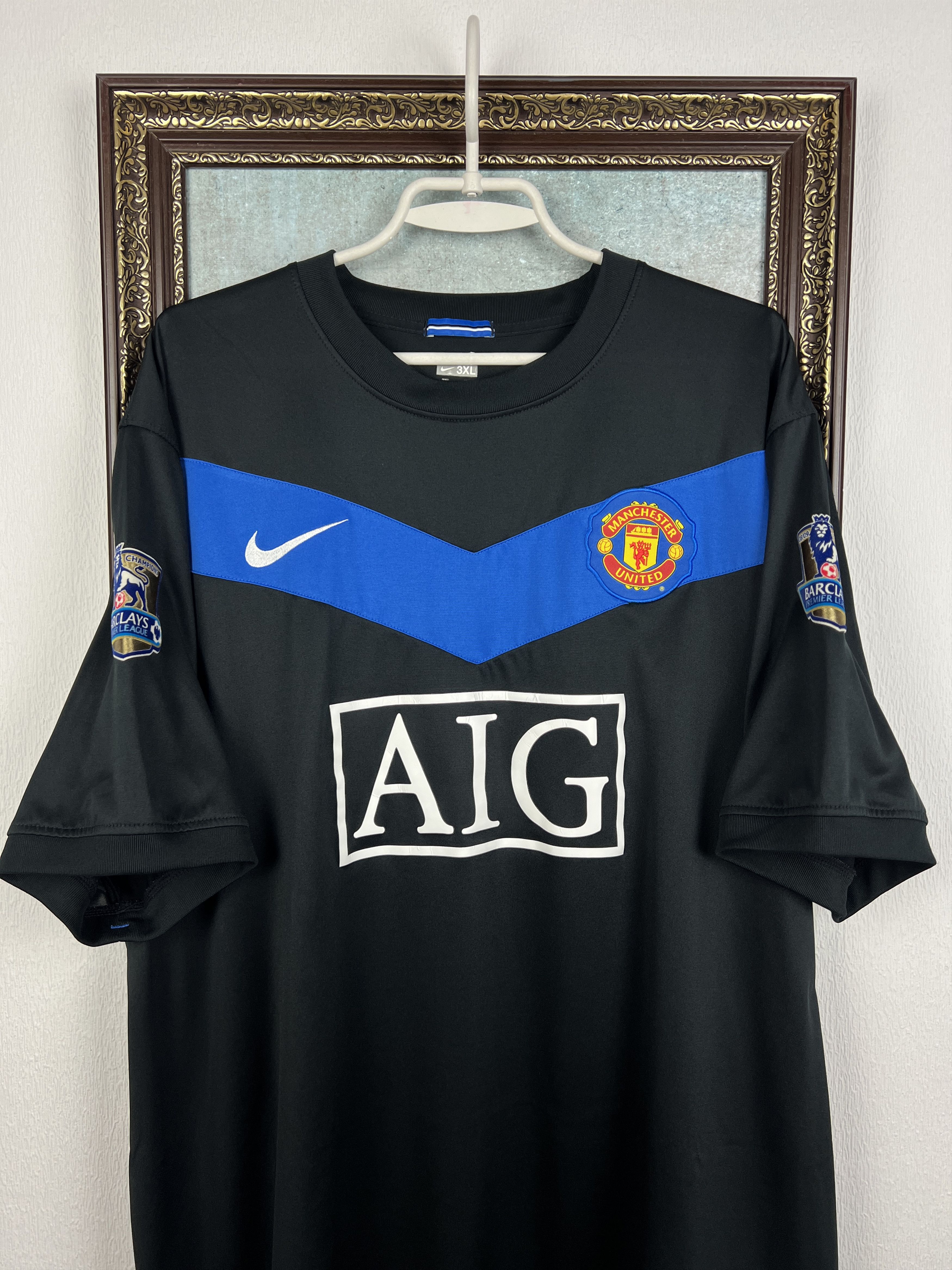 Nike Manchester United football shirt #9 Barbatov Jersey Sz 3XL Size US XXL / EU 58 / 5 - 3 Thumbnail