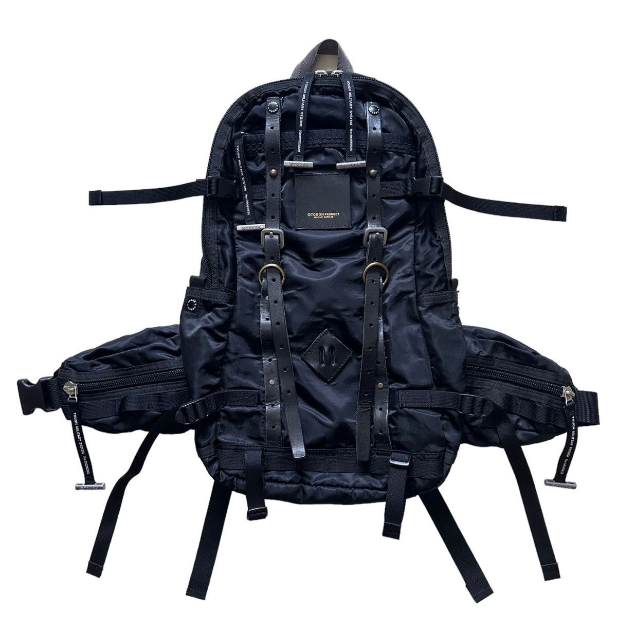 Japanese Brand RARE ‼️ Tough Military Surplus Tactical Bondage Backpack Size ONE SIZE - 1 Thumbnail