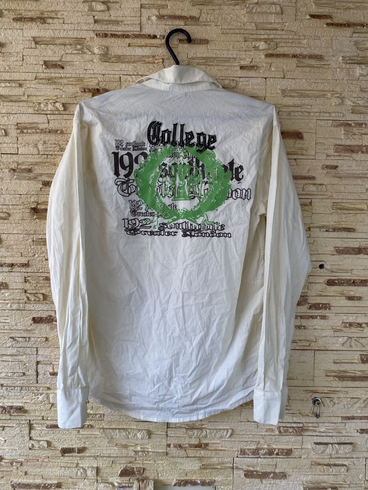 Dolce & Gabbana Archive Dolce Gabbana Big Logo Men’s Shirt Size US M / EU 48-50 / 2 - 5 Thumbnail
