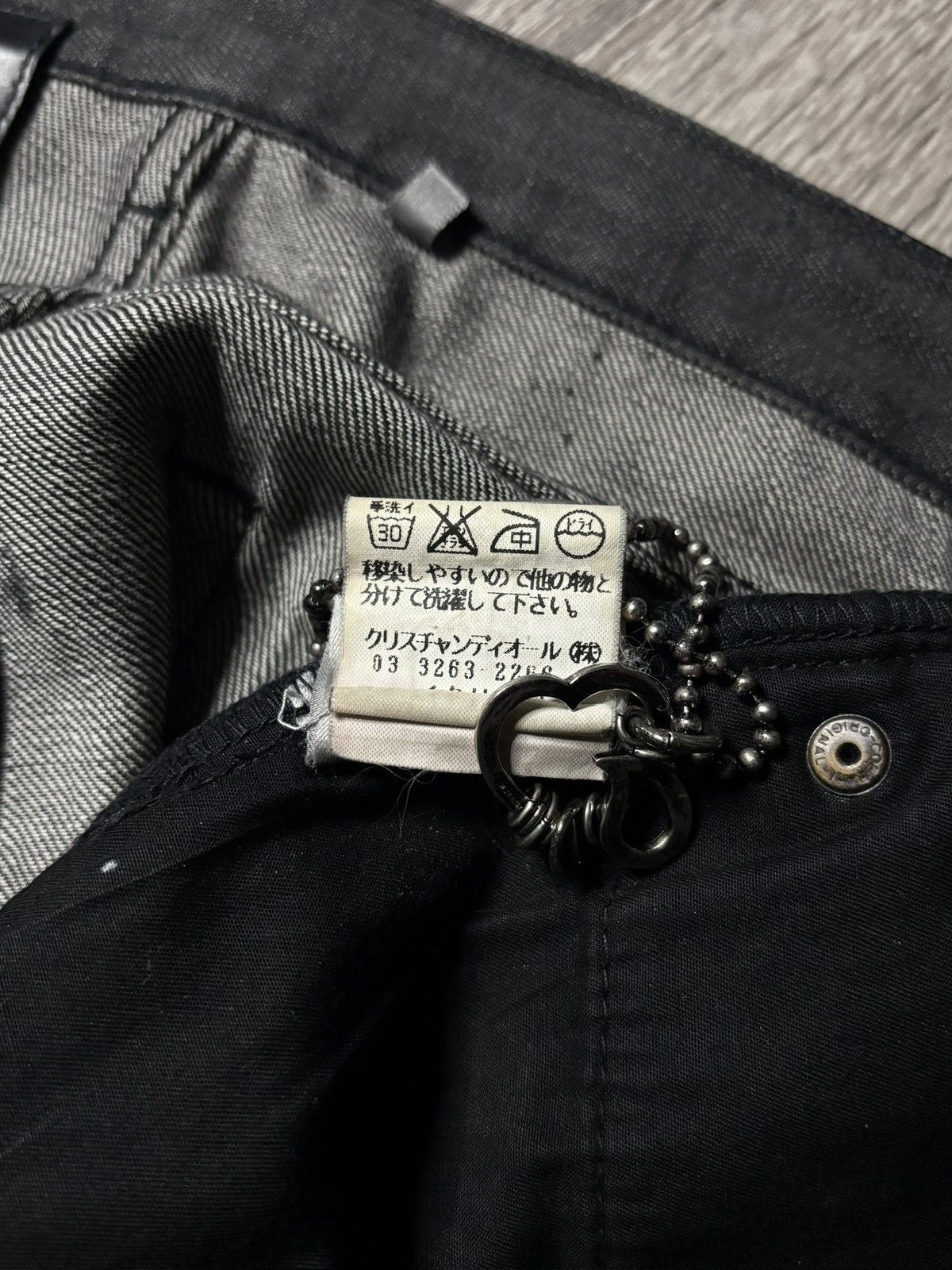 Dior dior ss04 "strip" destroyed denim Size US 28 / EU 44 - 10 Thumbnail