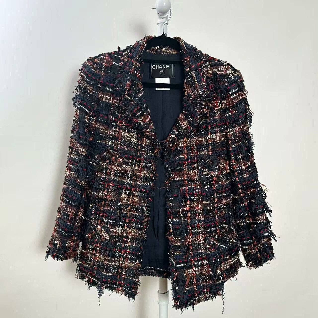 Chanel Chanel 23P Mosaic Tweed Short Jacket Size S / US 4 / IT 40 - 1 Thumbnail