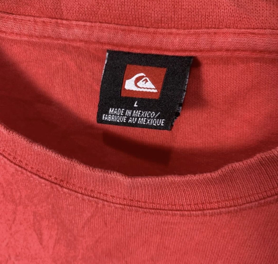 Quiksilver × Vintage Vintage Short sleeve Quicksilver Size US L / EU 52-54 / 3 - 6 Thumbnail