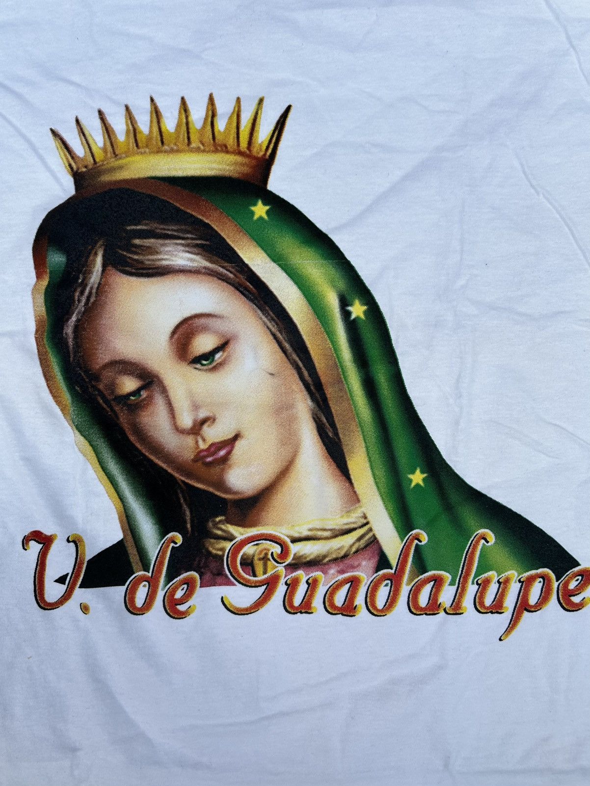 Other Virgin Mary Guadalupe T shirt 90s mexican vintage Size US M / EU 48-50 / 2 - 2 Thumbnail