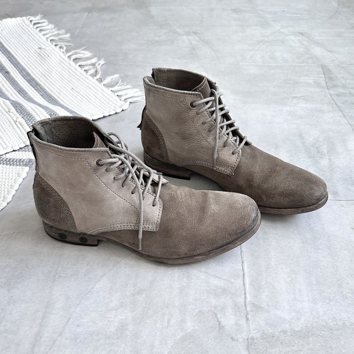 Dirk Bikkembergs Diesel Avantgarde Combat Biker Boots Back Zip Inspired Guidi Size US 7.5 / EU 40-41 - 3 Thumbnail