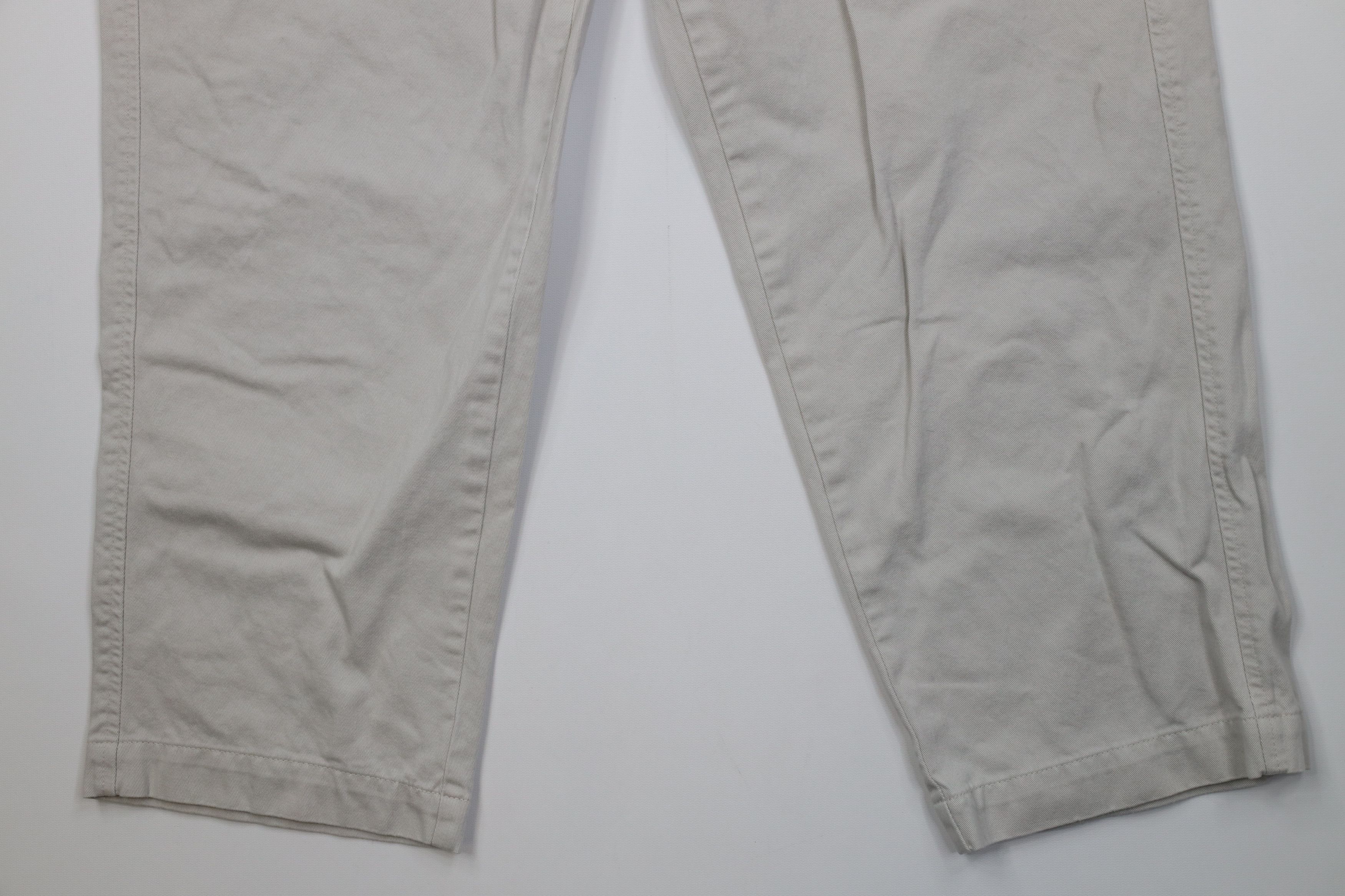 Gap Vintage Y2K 2002 Gap Relaxed Fit Wide Leg Chino Pants Stone Size US 36 / EU 52 - 4 Thumbnail