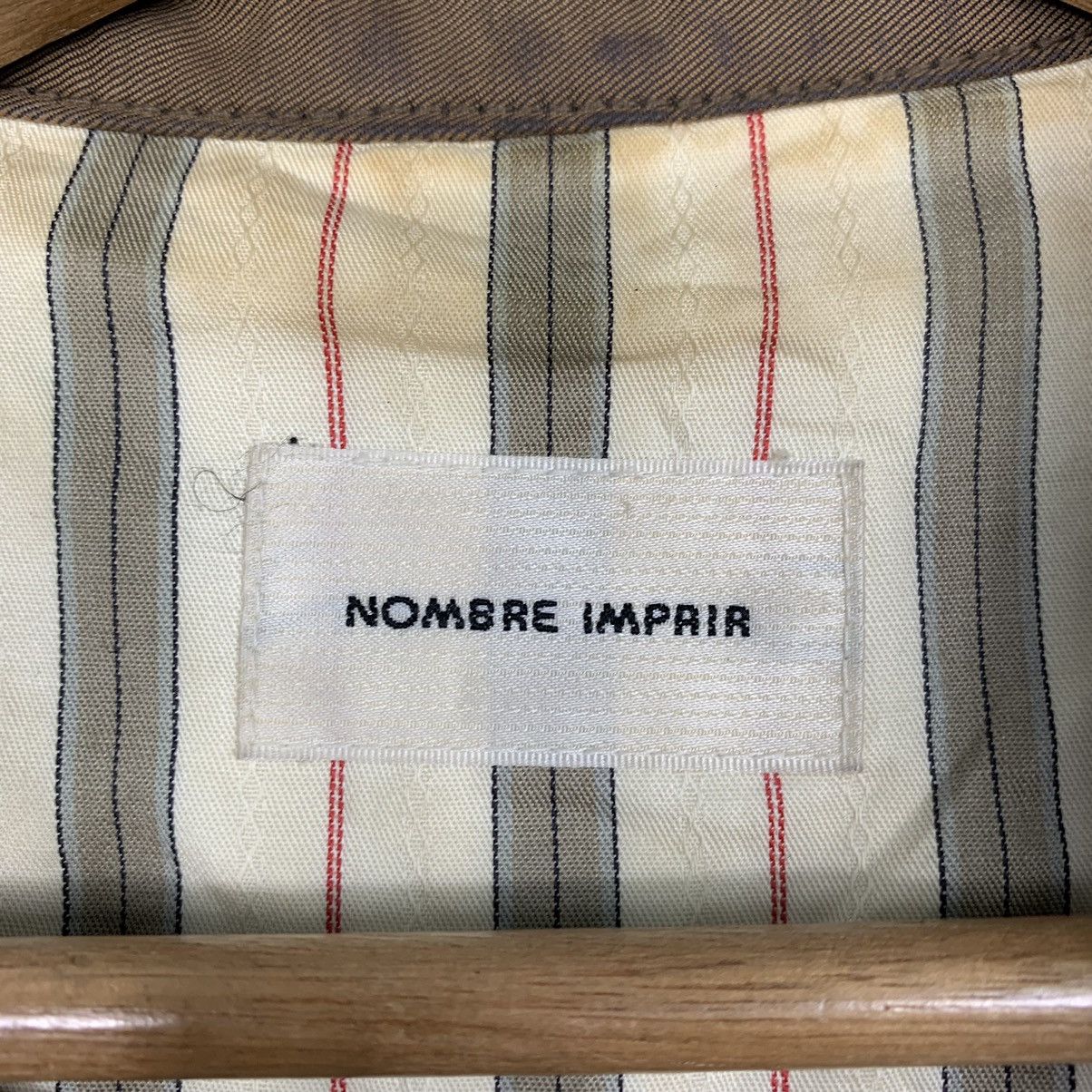 Japanese Brand Japanese Brand Nombre Impair Double Breasted Trench Coat Size S / US 4 / IT 40 - 14 Thumbnail