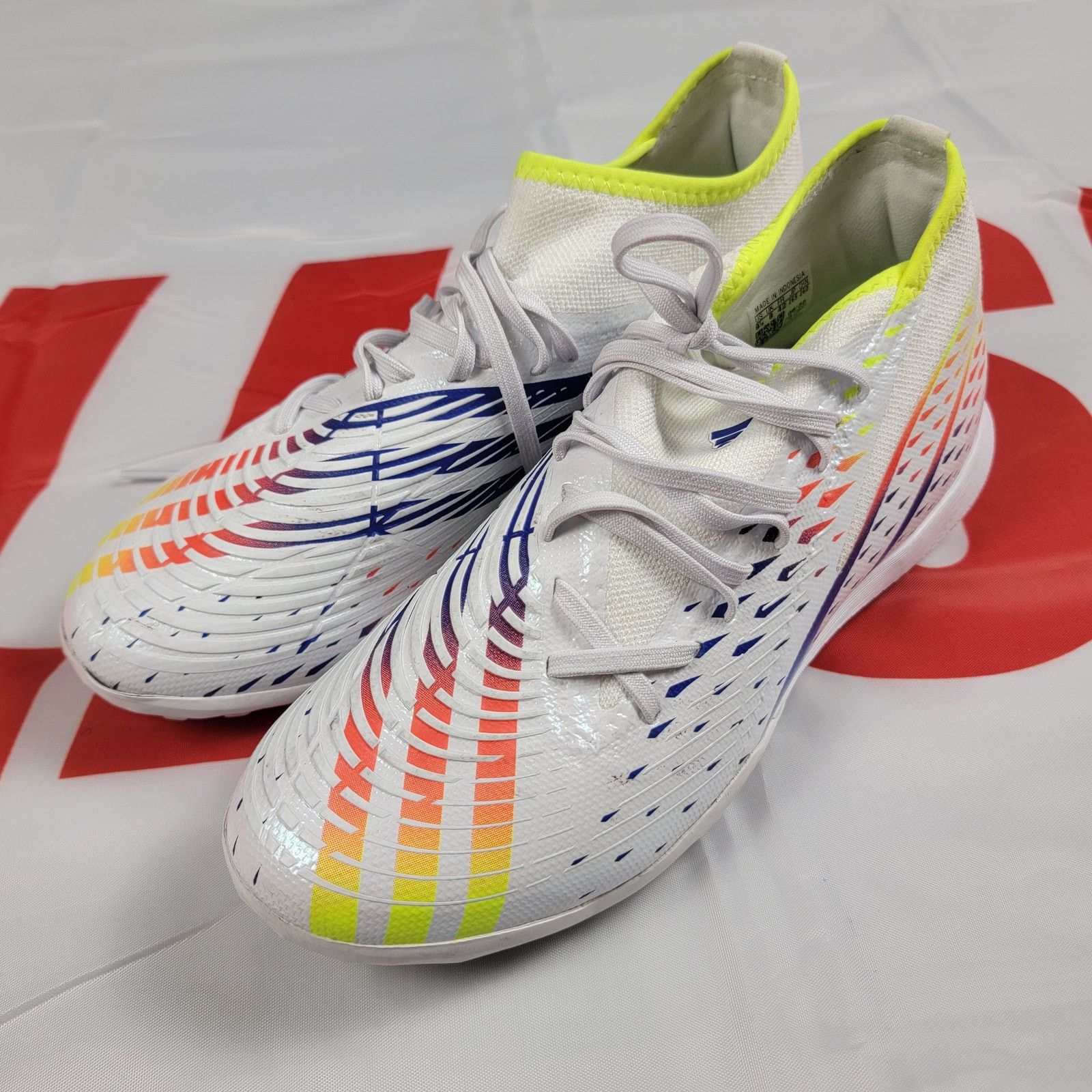 Adidas Adidas Predator Edge.3 TF 'Al Rihla Pack -White' Sz 8.5 (81) Size US 8.5 / EU 41-42 - 1 Thumbnail