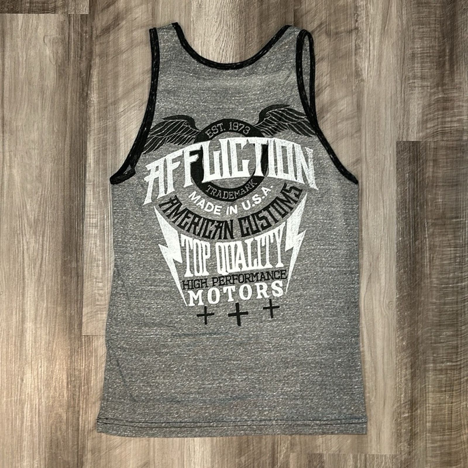Affliction Affliction Motors American Customs Tank (NWOT) - Small Size US S / EU 44-46 / 1 - 2 Thumbnail