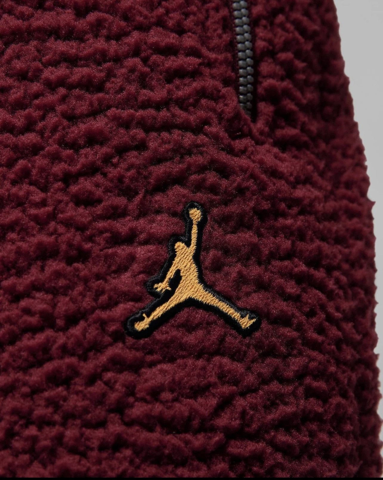Jordan Brand Nike Air Jordan Joggers Winter Sherpa Pants Taper Pockets Size US 36 / EU 52 - 4 Thumbnail