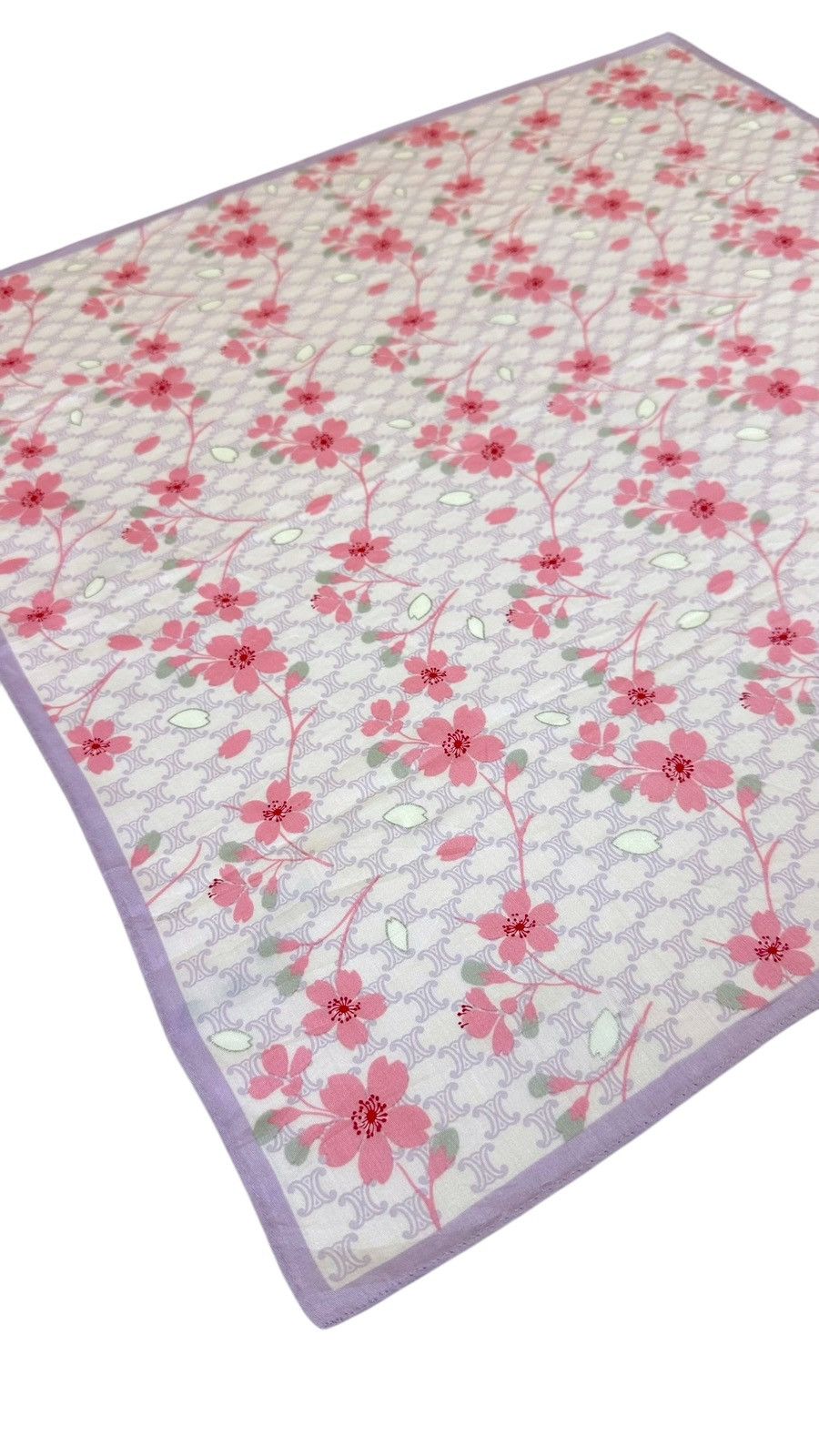 Celine × Vintage Celine Sakura Handkerchief / Bandana Size ONE SIZE - 5 Thumbnail