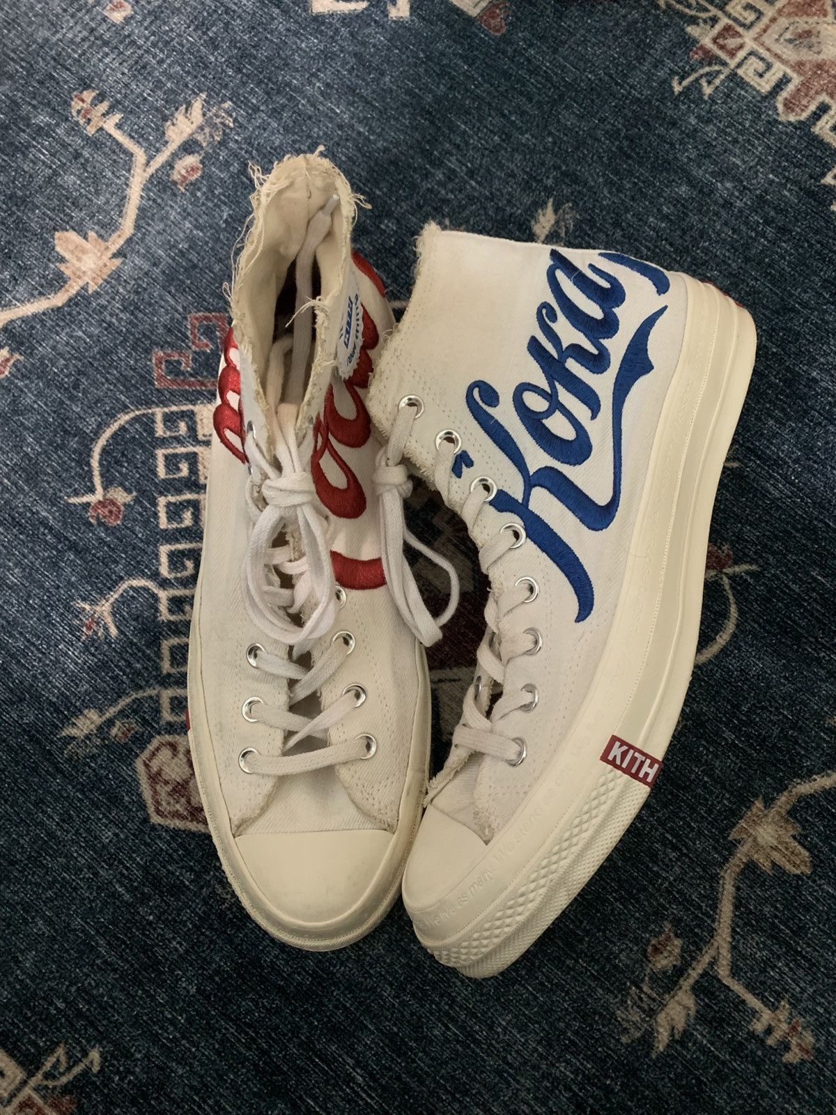 Coca Cola 2018 Kith Coca Cola Converse (White) Size US 11.5 / EU 44-45 - 3 Thumbnail