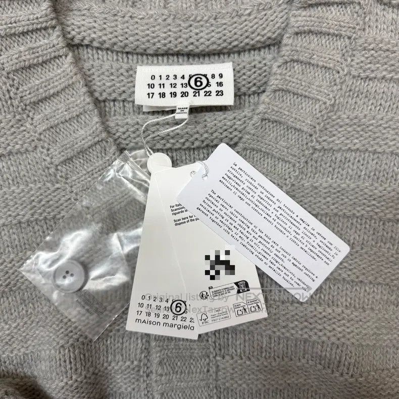 Maison Margiela Maison Margiela Woollen blend destroys knitted cardigan sw Size L / US 10 / IT 46 - 3 Thumbnail