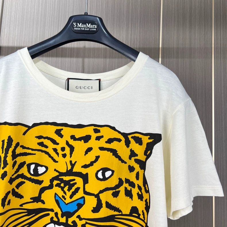 Gucci Gucci Leopard head printed letter short sleeves 2504-Nextar Size US XXS / EU 40 - 3 Thumbnail