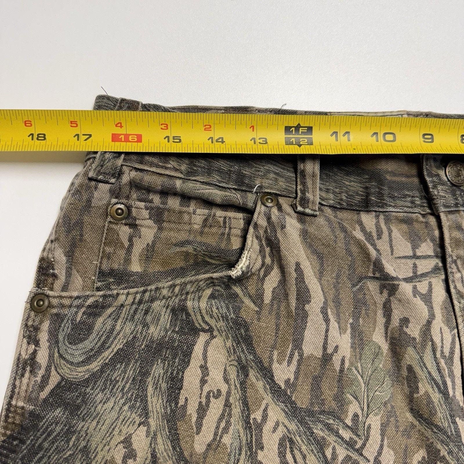 Mossy Oaks Vintage Mossy Oak Camouflage Treestand Pants Mens 33x32 USA Size US 33 - 12 Thumbnail