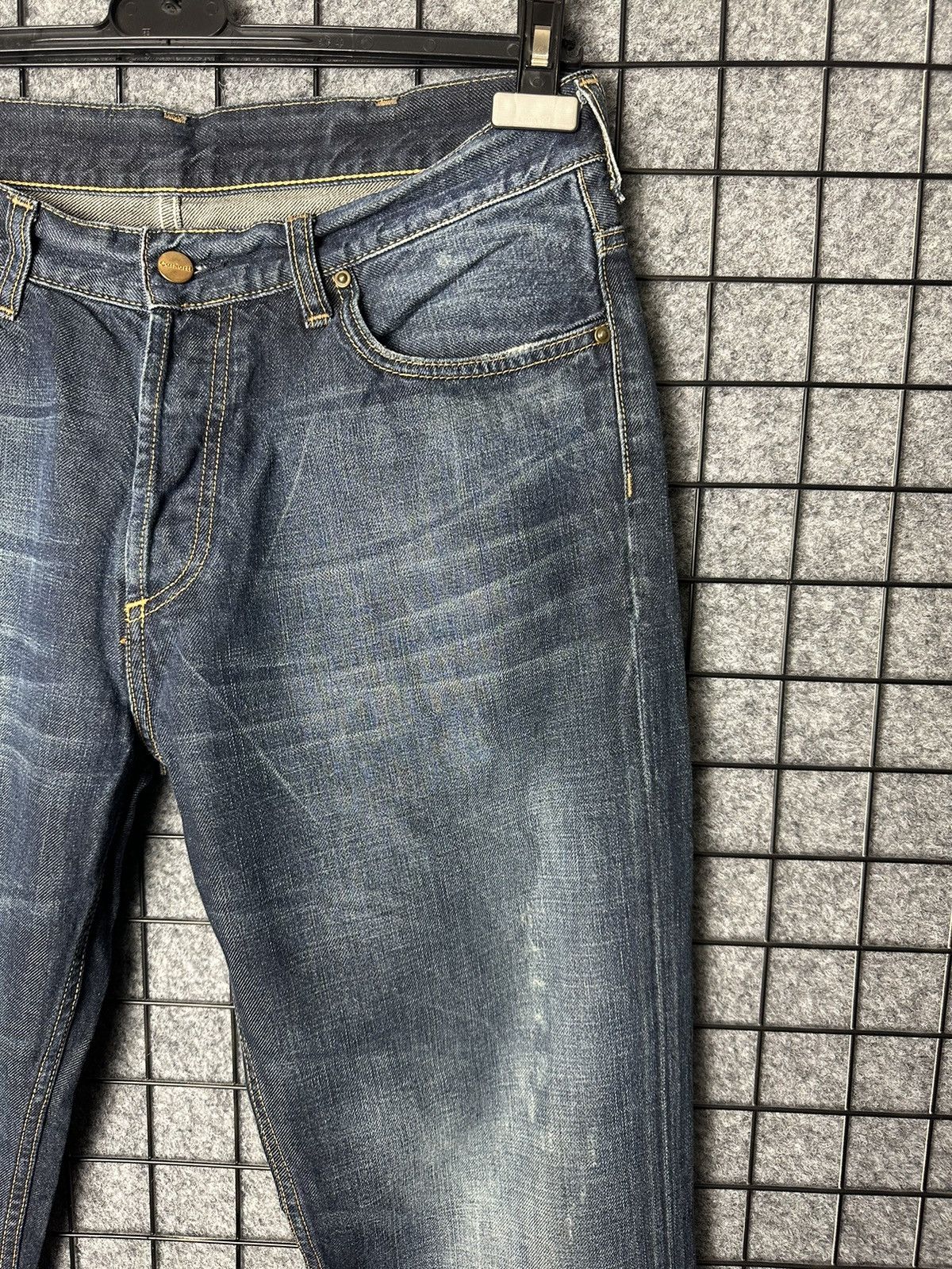 Carhartt × Carhartt Wip Carhartt Texas Pant Streetwear Acid Wash Jeans Size 32 Size US 32 / EU 48 - 6 Thumbnail