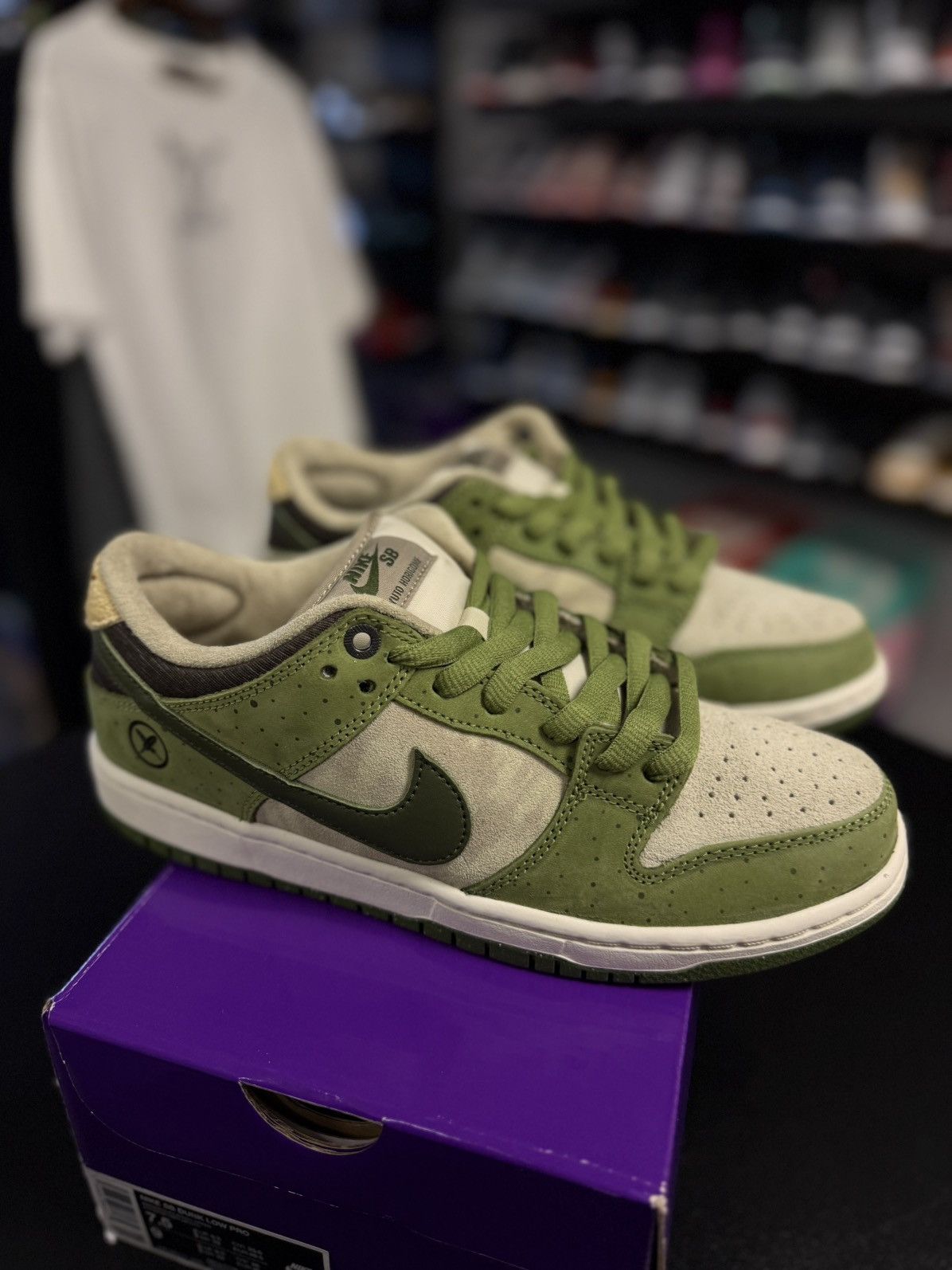 Nike Nike Dunk Low Yuto Horigome Matcha Size 7.5 (NEW) Size US 7.5 / EU 40-41 - 3 Thumbnail