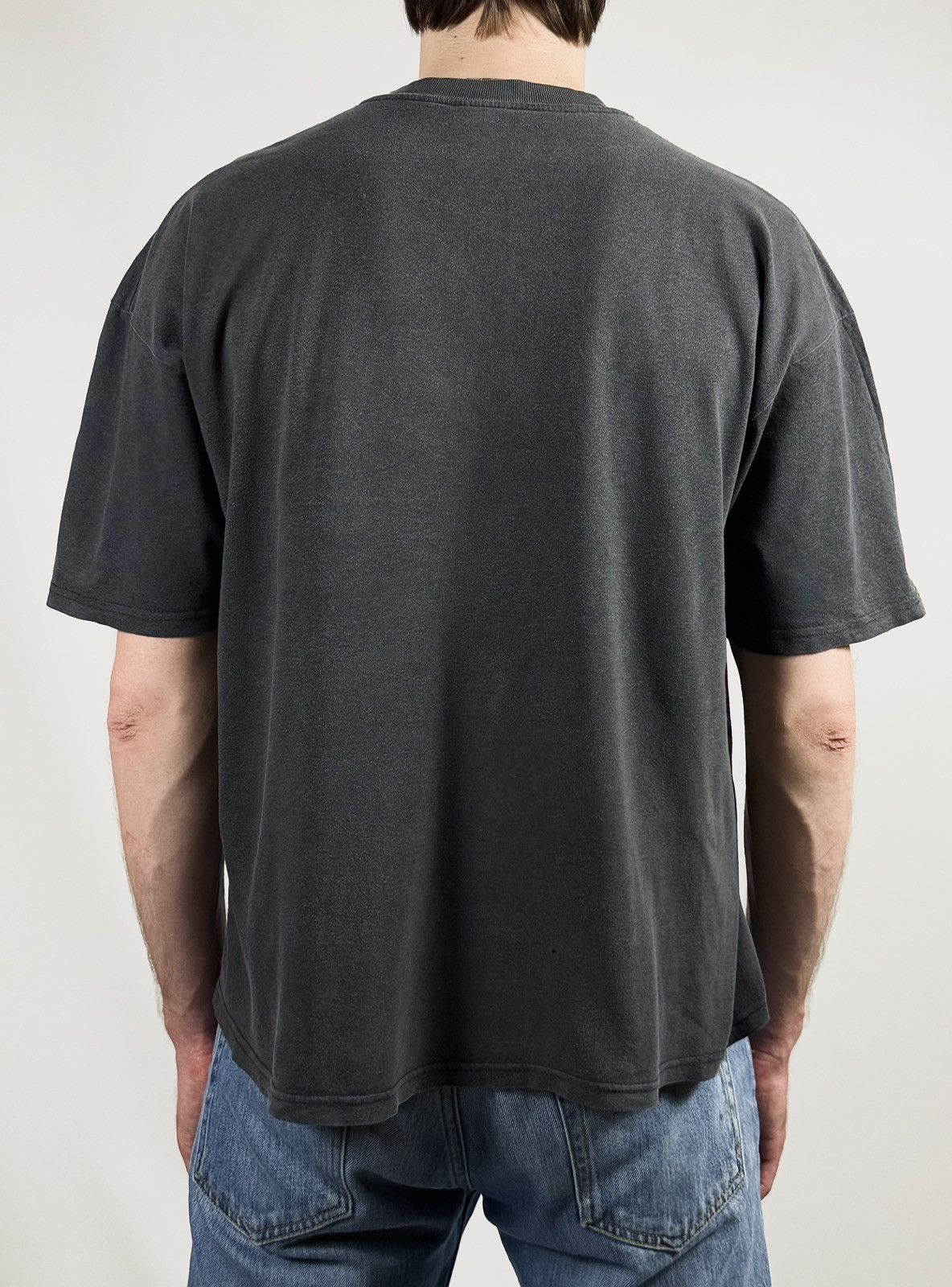 Vintage Vintage 90s Fuck Off Poem Faded T-Shirt Tee Size US XL / EU 56 / 4 - 5 Thumbnail