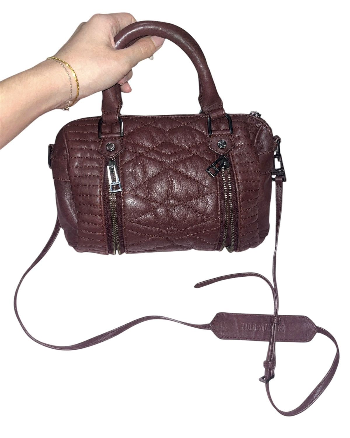 Zadig & Voltaire Zadig & Voltaire Sunny leather crossbody bag Size ONE SIZE - 3 Thumbnail