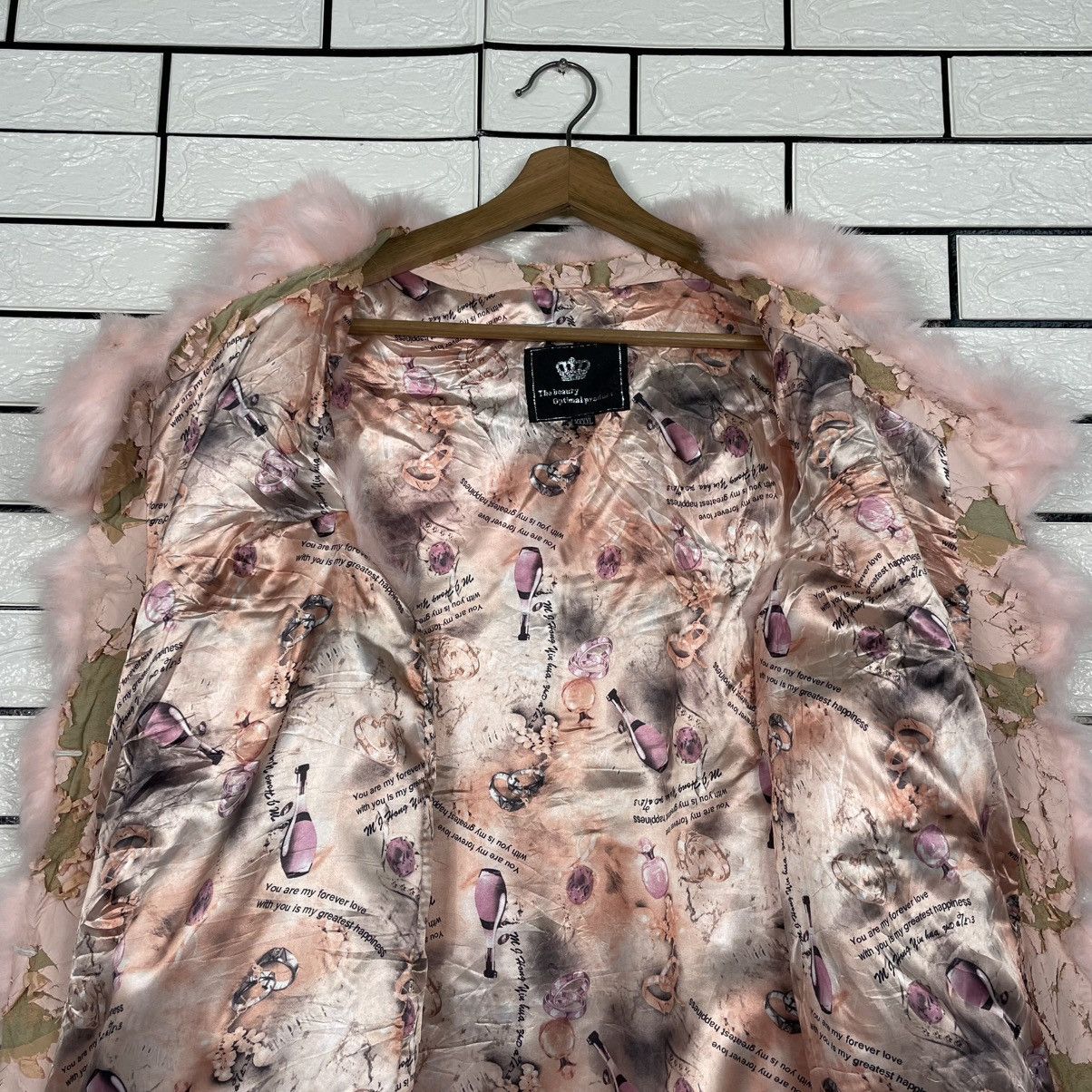 Japanese Brand Japanese Brand BOPT Pink Faux Fur Vest Size XXL / US 16-18 / IT 52-54 - 12 Thumbnail
