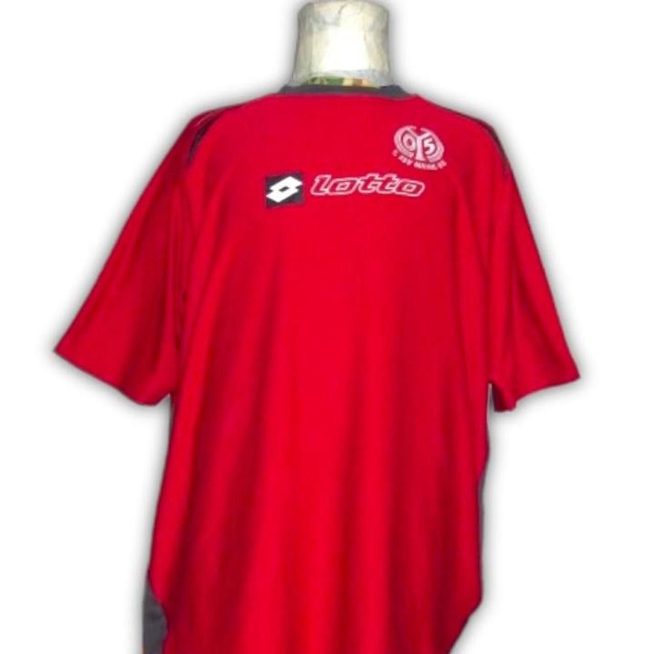 Lotto Sport Mainz 05 Germany Home 2006 2007 2008 Training Shirt Jersey Size US XL / EU 56 / 4 - 1 Thumbnail