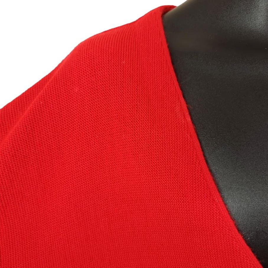 Izod VINTAGE Izod Cardigan Sweater Mens Size Large Red 90s Made In USA Size US L / EU 52-54 / 3 - 5 Thumbnail