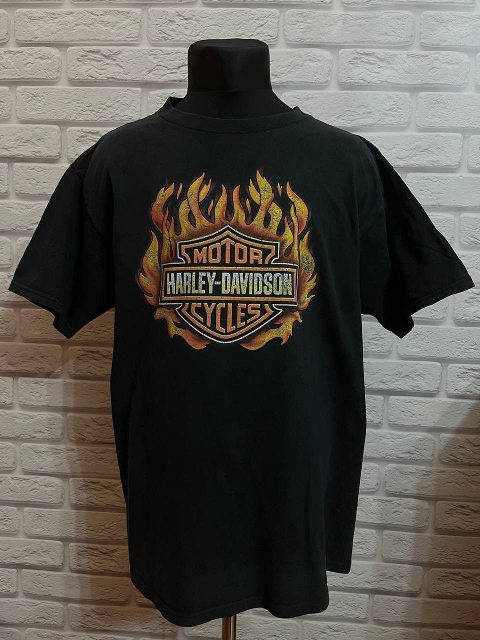 Harley Davidson Vintage harley davidson t shirt 1998 illinois Size US XL / EU 56 / 4 - 6 Thumbnail