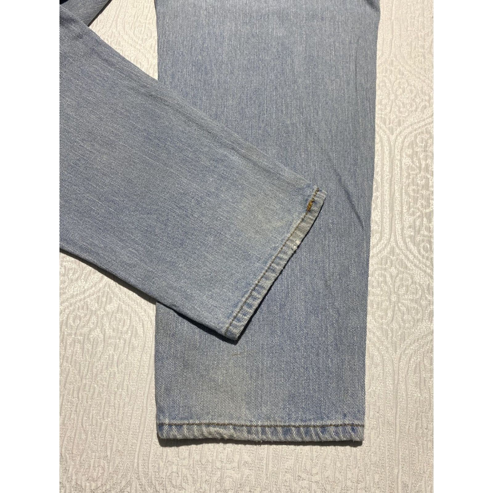 Levi's Levi's Jeans Mens 33x30 Blue Comfort Fit Denim Tapered Leg 560 Relaxed Straight 5-Pocket Size US 33 - 3 Thumbnail